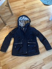 Bershka Winterjacke M blau