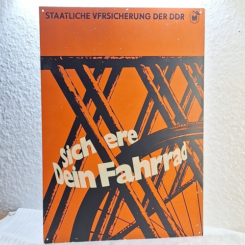 Altes ddr werbeschild - altes,