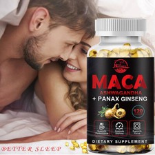 MACA EXTREME - 120 Kapseln - Extra Stark mit 10000mg / Tag - Vegan & Hochdosiert