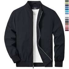 Men's Spring Fall Thin Bomber