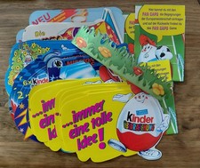 Ü-Ei Werbung Aufhänger Aufsteller Konvolut