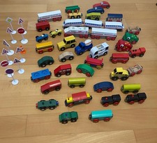 Holzeisenbahn Anhänger Züge Schilder hauptsächlich BRIO Eisenbahn Holz