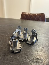 4x Möbelschloss BURG-WÄCHTER MZ 8J mit je 2 Schlüsseln – abschließbar