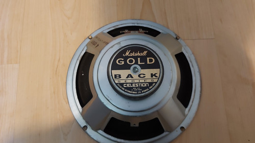Marshall gold back - 1x,