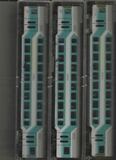 Drei Fleischmann-H0-Doppelstockwagen Nr. 5121, 5122 und 5124 in OVP