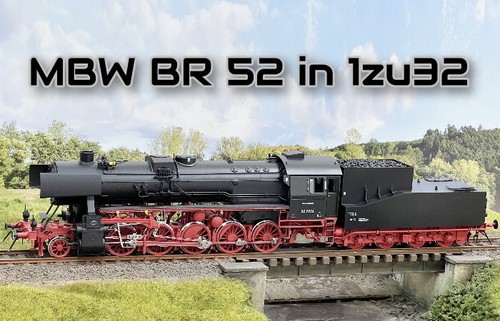 Mbw spur dampflok 52 - spur,