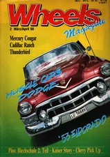 Zeitschrift Wheels Magazine #2 von 1990 Mercury Cougar Cadillac Ranch Thunderbir