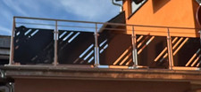 Edelstahl Balkon Geländer Alu