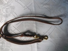 HUNDELEINE LEDER, 110cm, Braun