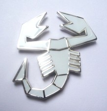 Abarth Emblem weis  Fiat