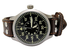 Aristo Automatik Fliegeruhr Armbanduhr 47mm Beobachtungsuhr "unbranded" 3H245