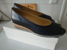 Pumps v. Brunate, blau, Leder