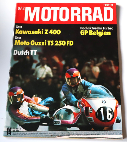 Das motorrad 1976 - motorrad, kawasaki