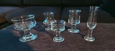 Holmegaard "Shipsglas"; Dessert-, Wein-, Cognac-, Schnaps- u. Likörglas