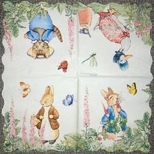 2 Lunch Servietten, Basteln