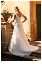 Brautkleid Gr. 38 (frz Gr.40) Rembo Styling NN1.500€ Modell Lopez Hochzeitskleid