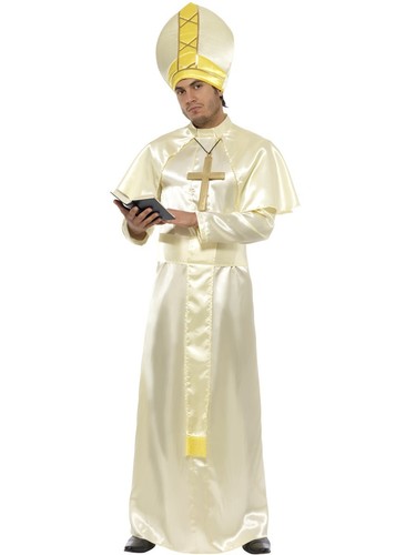 Herren papst kostüm - papst,