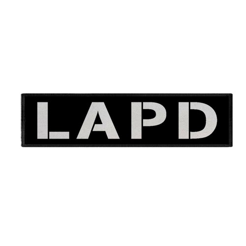 Rückenpatch lapd police - rückenpatch,
