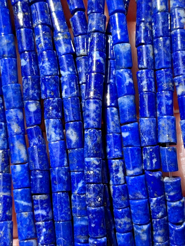 Blauer lapislazuli perlen - blauer,