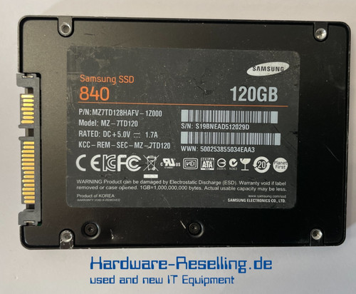 Samsung ssd 840 120gb - samsung,