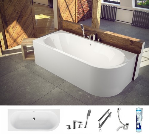 Badewanne avita eckwanne - avita, +