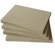 Vermiculite Platten 30mm stark Feuerraum Auskleidung Ofen Schamotte Ersatz Kamin