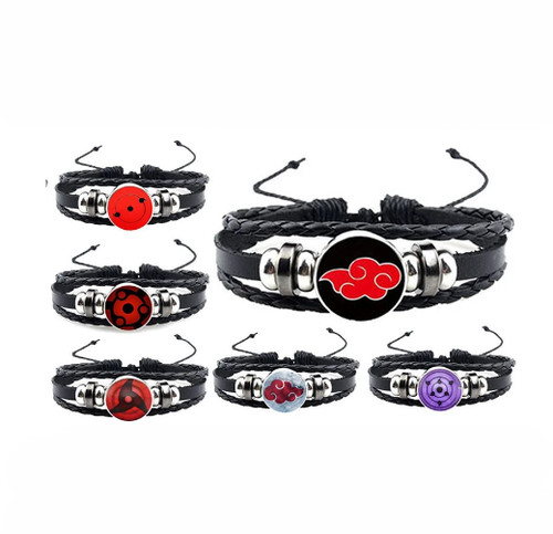 6pcs naruto wappen akatsuki - naruto,