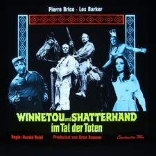 Karl May Winnetou Tal der Toten EA Gross Werbedia Pierre Brice Lex Barker