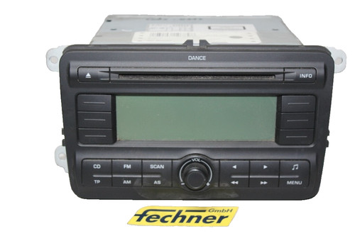 Radio skoda roomster 5j0035161 - skoda,