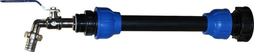 Ibc adapter auslaufhahn - adapter, 3/4"
