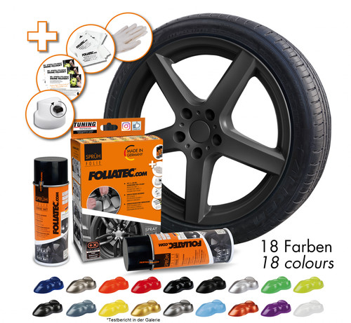 Sprüh folie set für felgen - sprüh,