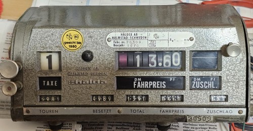 Taxameter taximeter halda - taxameter,