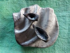 Raku Keramik - maritimes Motiv