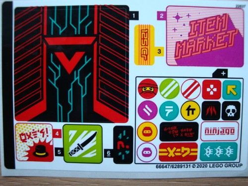 Lego ninjago sticker - sticker, aufkleber