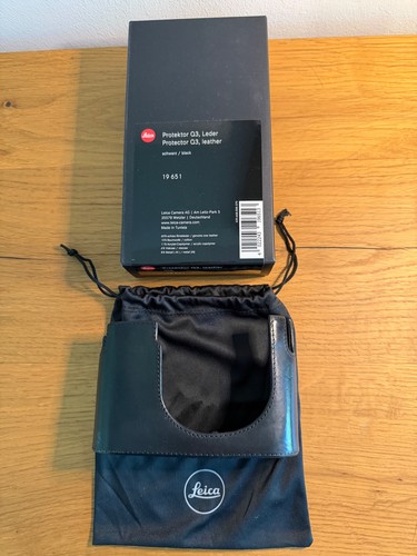 Leica halfcase leder - q3, halfcase,