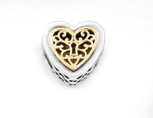 Pandora bicolor charm - pandora,