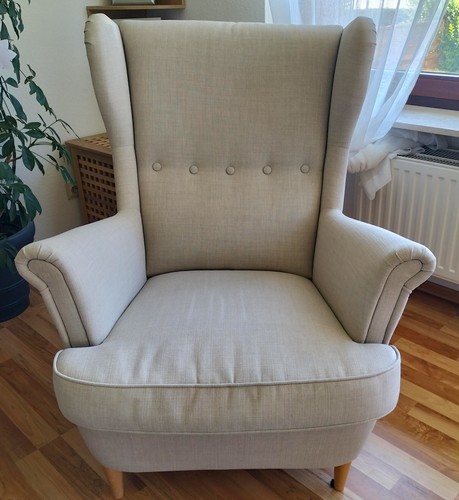 Ohrensessel mit hocker von - mit,