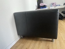 IKEA 2-Sitzer Sofa schwarz
