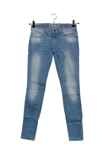 Only hüftjeans blau - only,