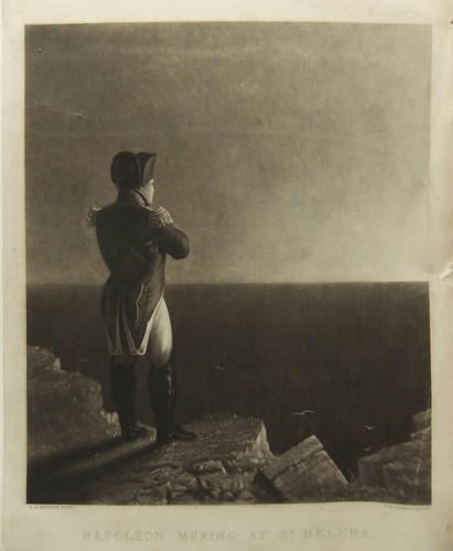 Haydon napoleon musing - r.,