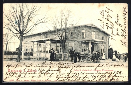 Lübeck gasthof von johann - ak, lübeck,