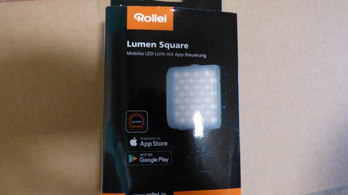 Rollei lumen square led licht - lumen,
