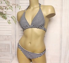 Schwarz Weißer Bikini