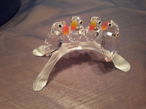 Swarovski figur baby lovebirds - figur,