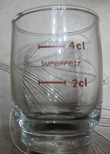 Superfest glas schnapsglas - superfest,