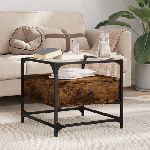 Couchtisch mit glasplatte - couchtisch,