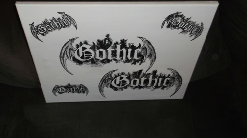 Bild gothic style - xxl, 50x40