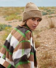 Beechfield Mütze Grobstrick Patch Beanie dick warm schwerer Strick isoliert