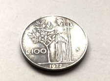 Italien 100 Lire 1972 Umlaufmünze "22j"
