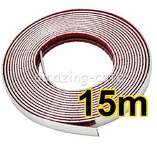 15mX15mm Auto Chrom Zierleiste